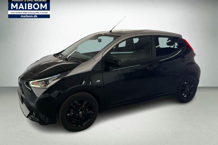 Sort Toyota Aygo fra 2019