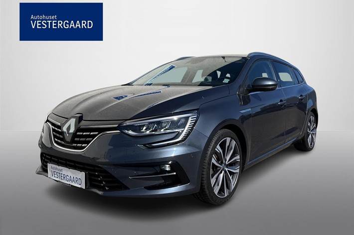 Grå Renault Megane IV fra 2021