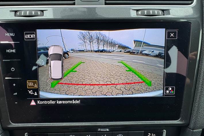 Hvid VW e-Golf VII fra 2017