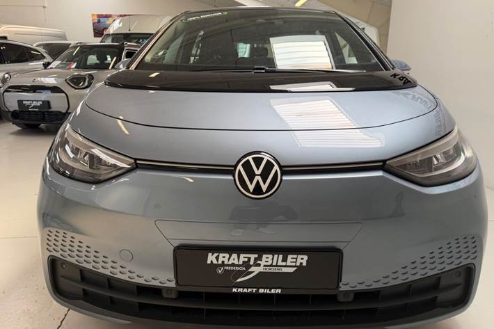Blå VW ID.3 fra 2020