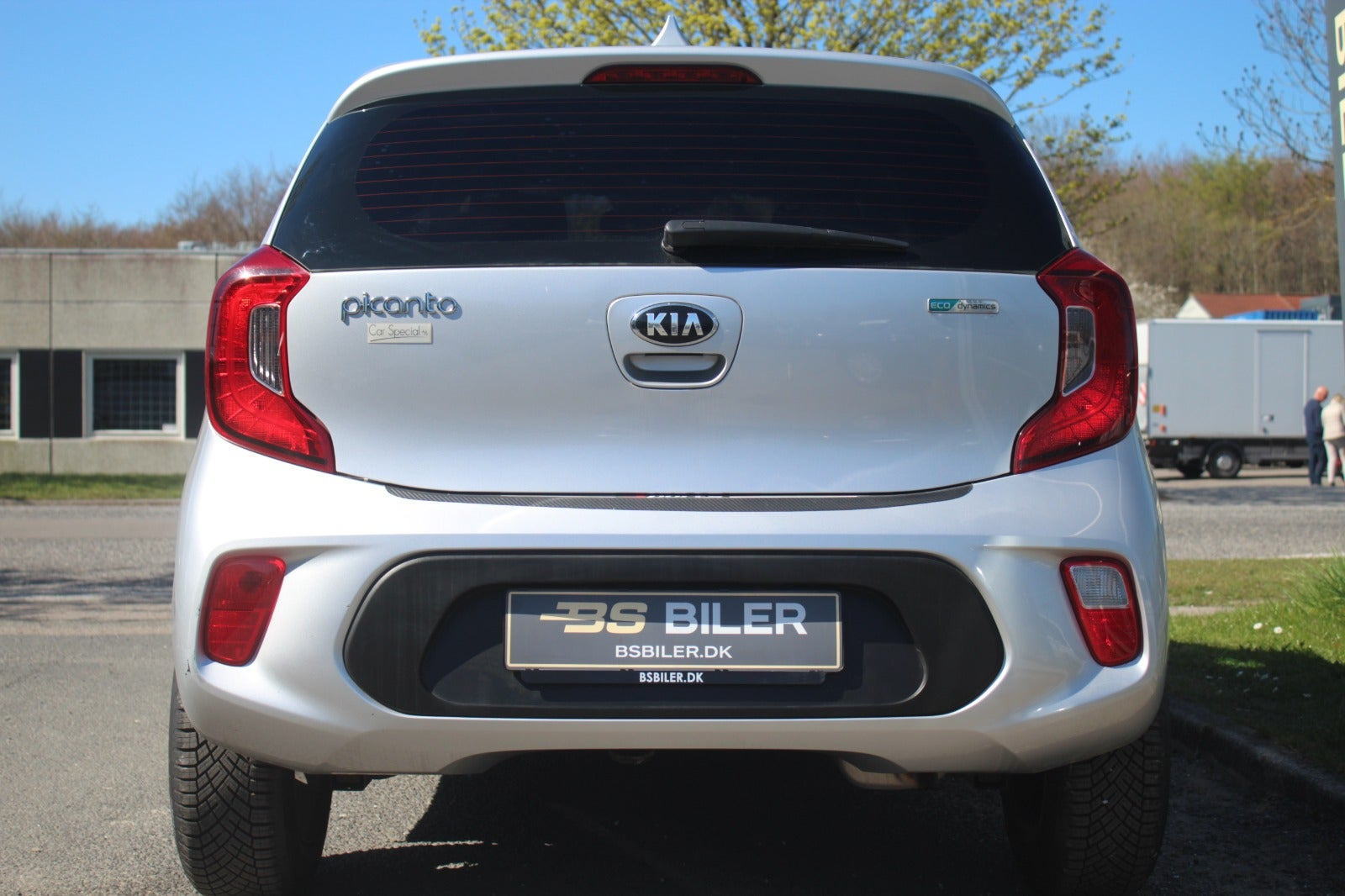 Sølv Kia Picanto fra 2018