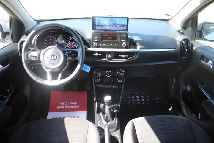 Sølv Kia Picanto fra 2018