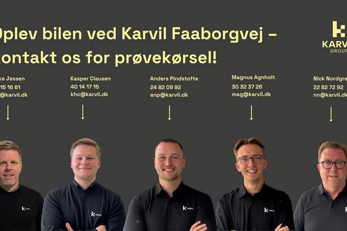 Grå Mercedes EQE350+ fra 2024