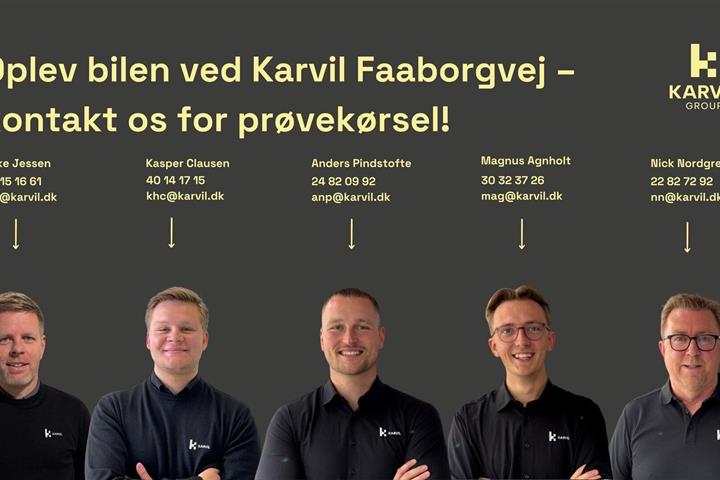 Grå Mercedes EQE350+ fra 2024