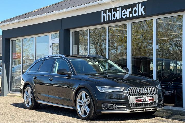 Gul Audi A6 Allroad fra 2016