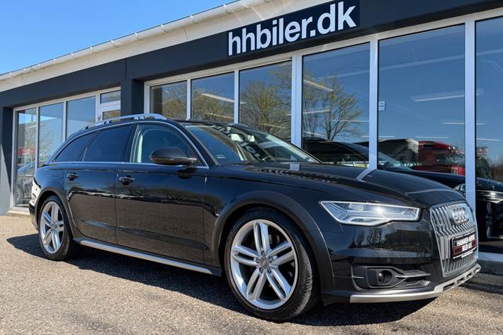 Gul Audi A6 Allroad fra 2016