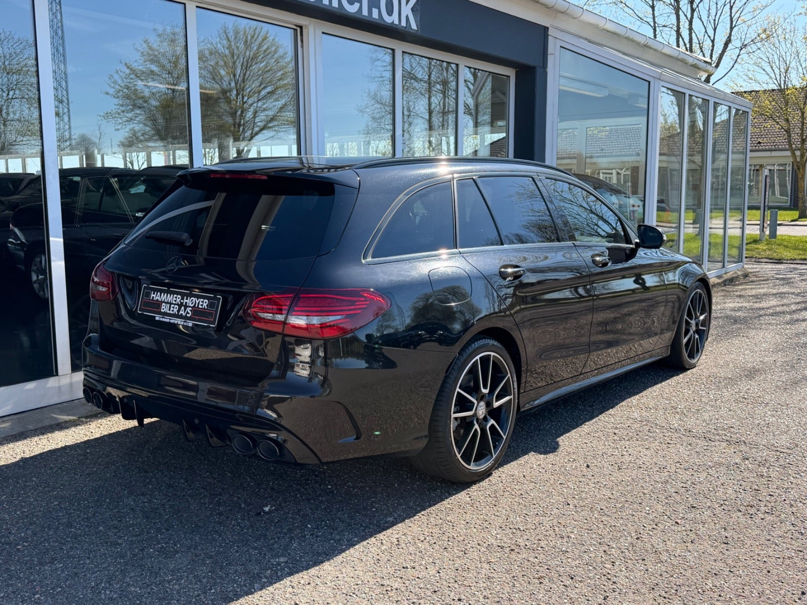 Sort Mercedes C220 d fra 2019