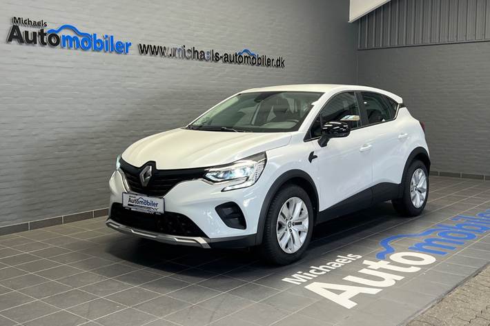 Hvid Renault Captur fra 2021