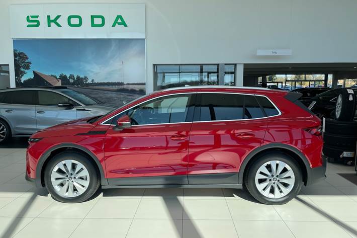 Rød Skoda Elroq fra 2026