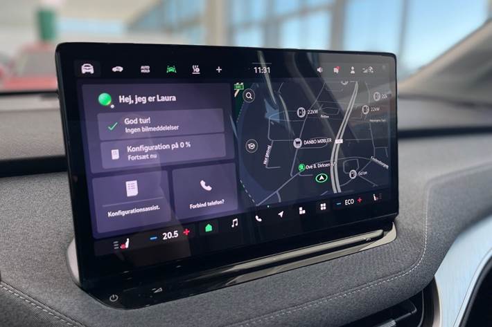 Grøn Skoda Enyaq fra 2026