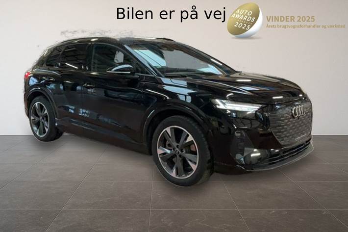 Sort Audi Q4 fra 2024
