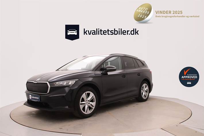 Sort Skoda Enyaq fra 2023