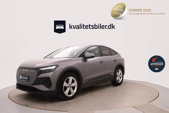Grå Audi Q4 fra 2022