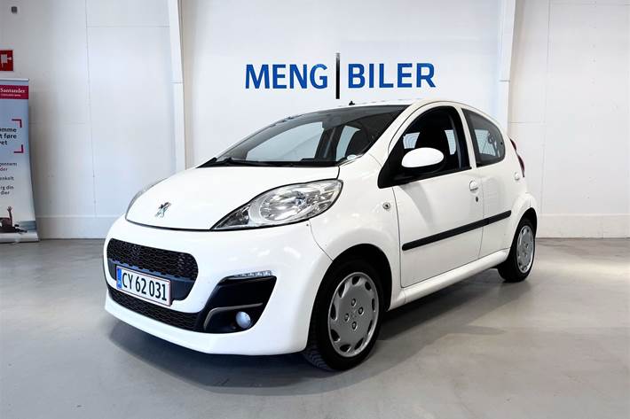 Hvid Peugeot 107 fra 2013