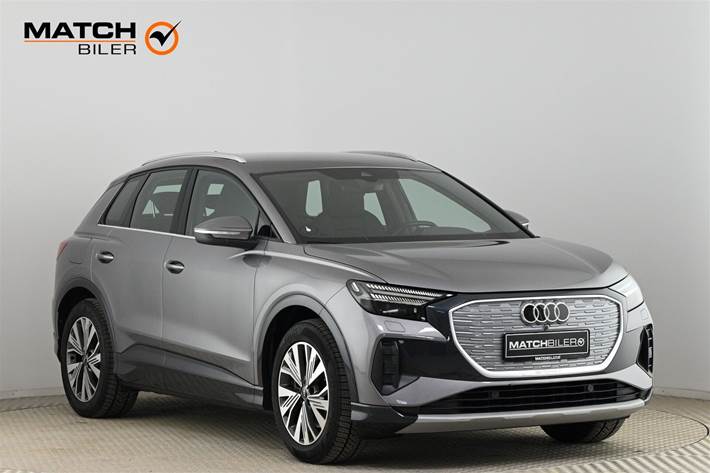 Grå Audi Q4 fra 2022