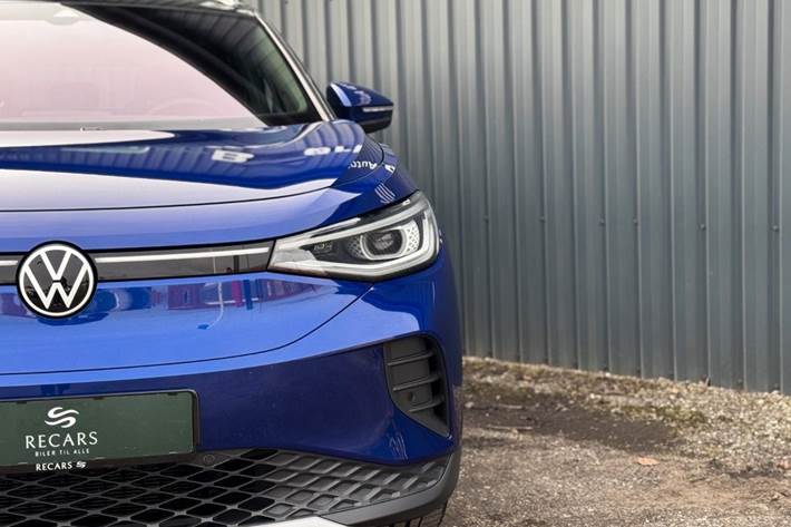 Blå VW ID.4 fra 2022