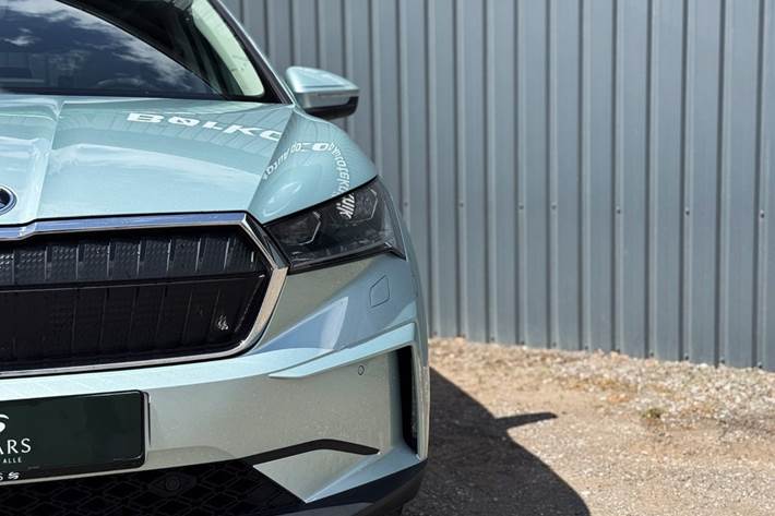 Grøn Skoda Enyaq fra 2022