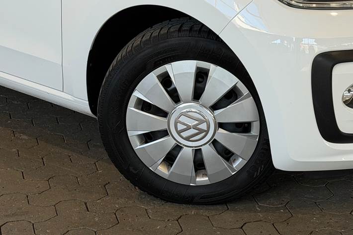 Hvid VW UP! fra 2018