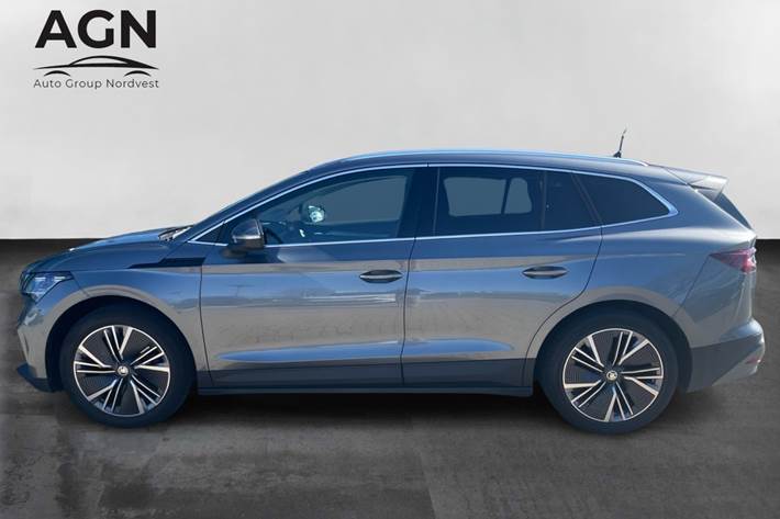 Grå Skoda Enyaq fra 2022