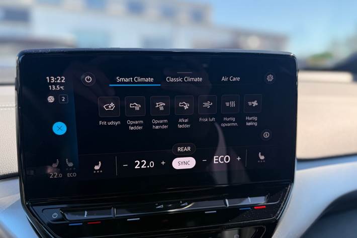 Grå VW ID.4 fra 2023