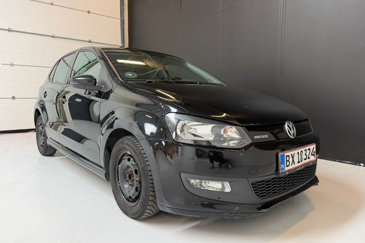 Sort VW Polo fra 2014