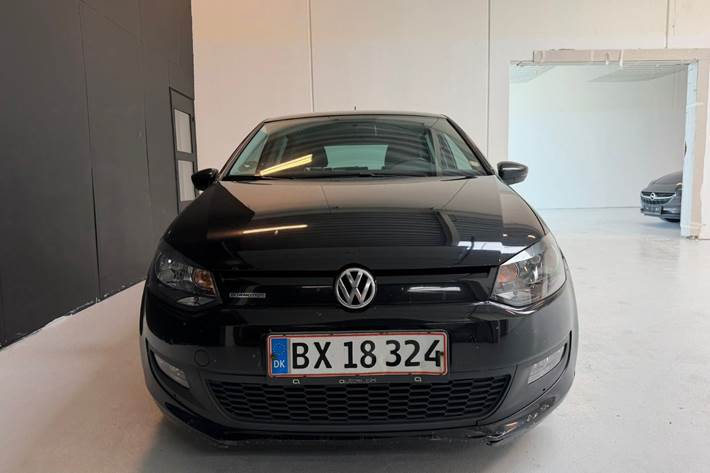 Sort VW Polo fra 2014