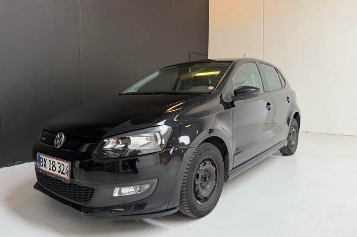 Sort VW Polo fra 2014