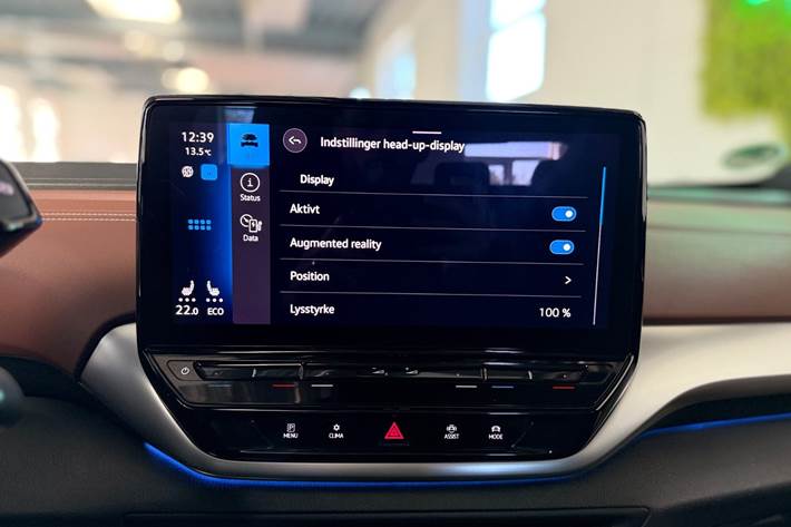Blå VW ID.4 fra 2021