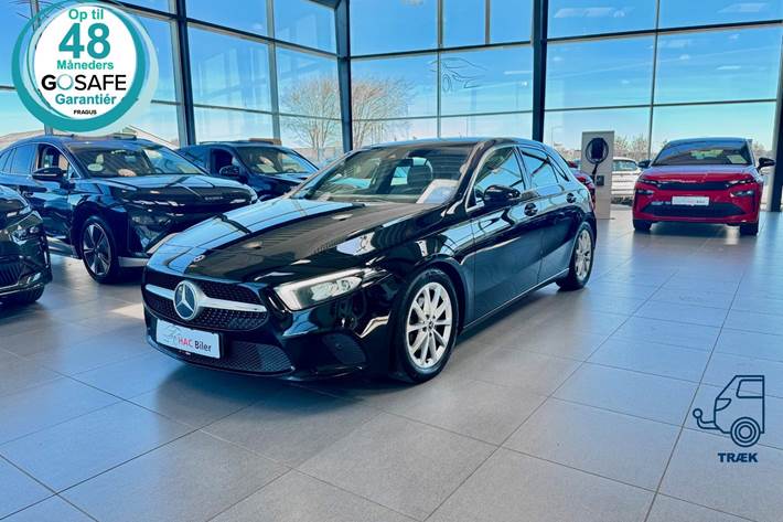 Sort Mercedes A200 d fra 2019