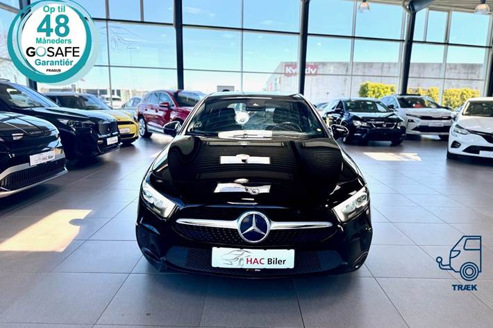 Sort Mercedes A200 d fra 2019