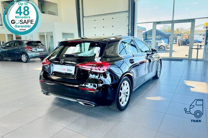 Sort Mercedes A200 d fra 2019