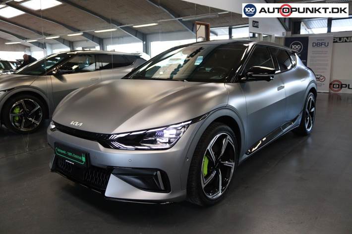 Grå Kia EV6 fra 2023