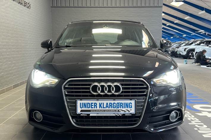 Sort Audi A1 fra 2014