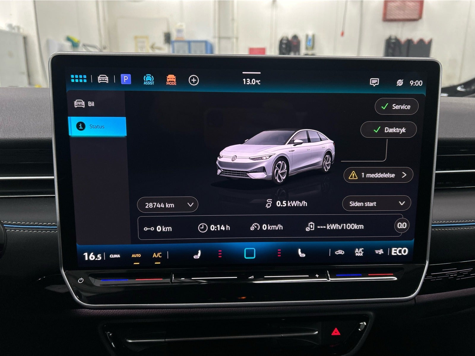 Sort VW ID.7 fra 2024