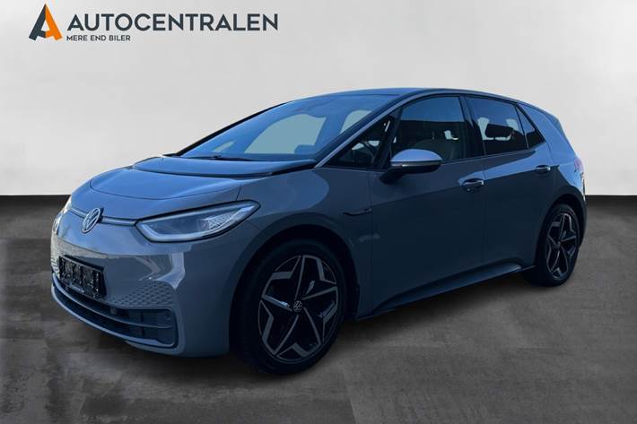 Grå VW ID.3 fra 2021