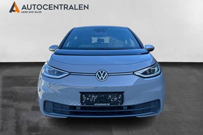 Grå VW ID.3 fra 2021