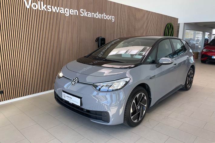 Grå VW ID.3 fra 2023