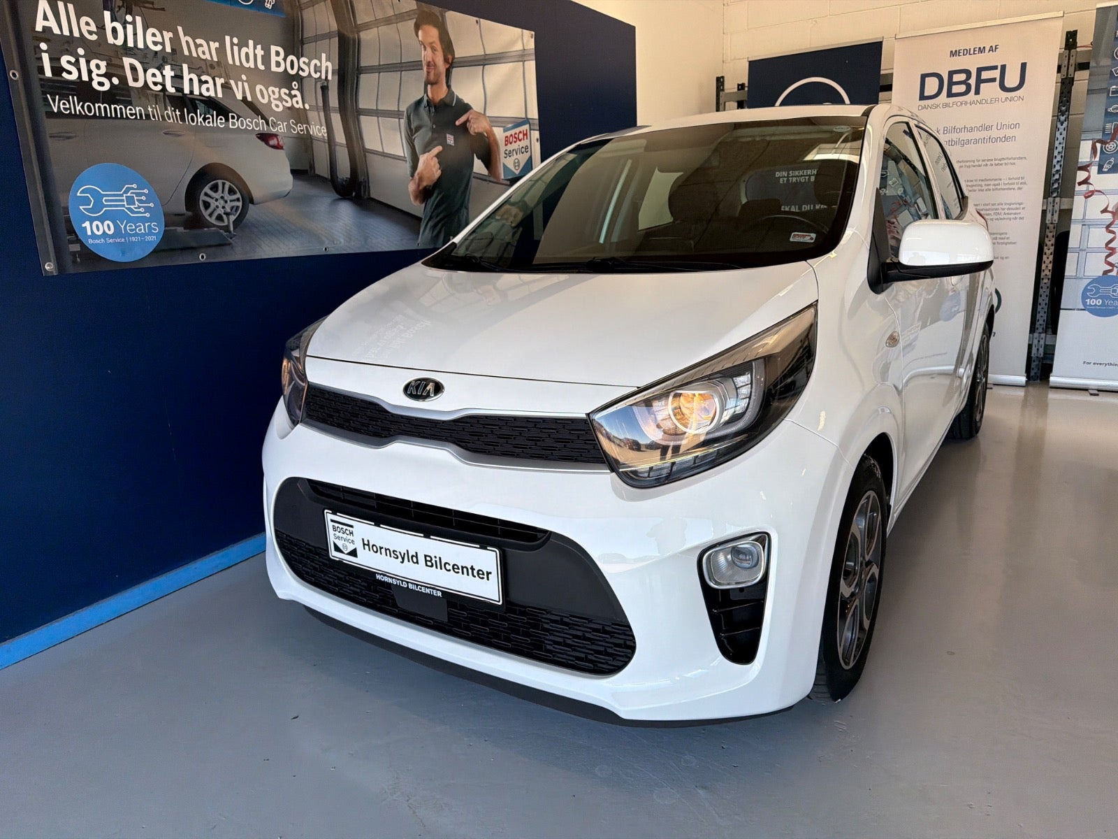 Hvid Kia Picanto fra 2019