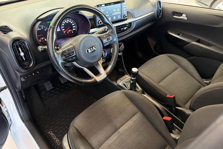 Hvid Kia Picanto fra 2019