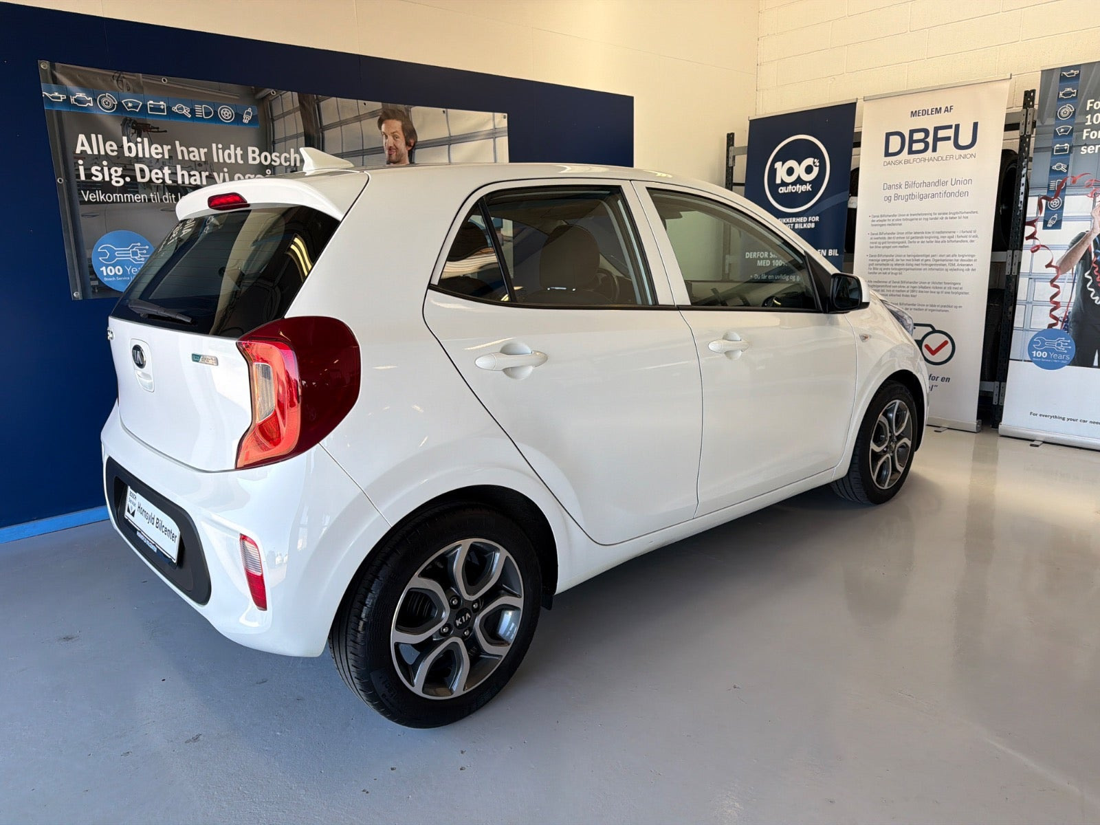 Hvid Kia Picanto fra 2019
