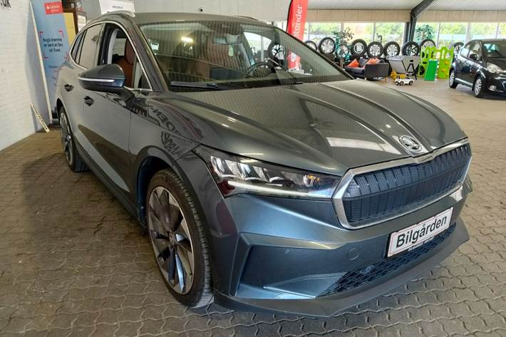 Sort Skoda Enyaq fra 2022