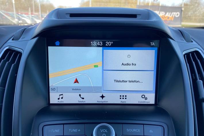 Grå Ford Grand C-Max fra 2017