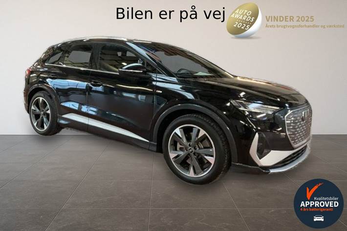 Sort Audi Q4 fra 2024