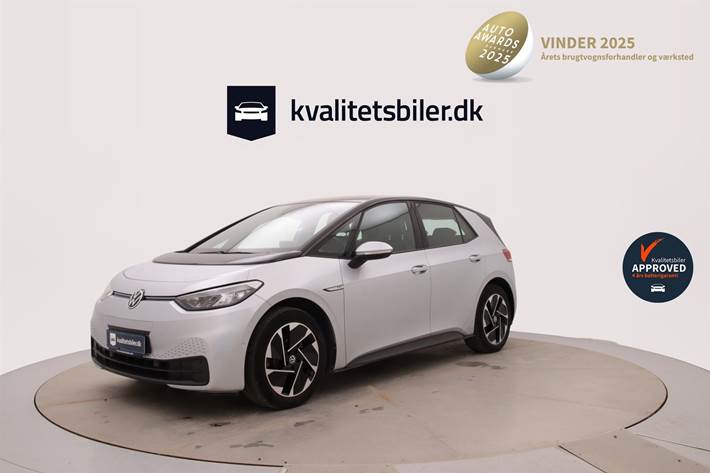 Sølv VW ID.3 fra 2022