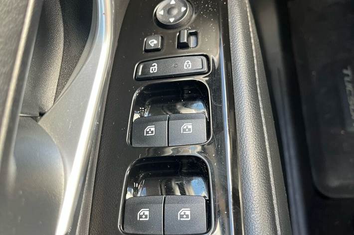 Hvid Hyundai Tucson fra 2021