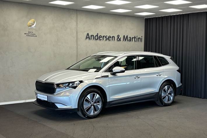 Sølv Skoda Enyaq fra 2021