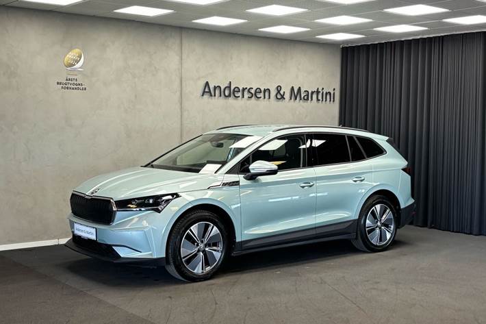 Grøn Skoda Enyaq fra 2022