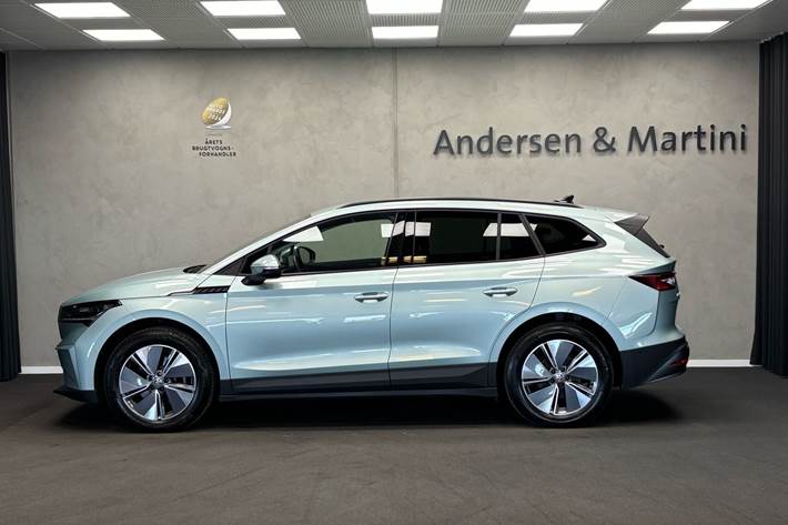 Grøn Skoda Enyaq fra 2022