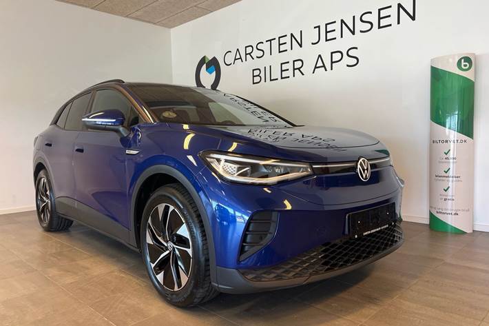 Blå VW ID.4 fra 2022