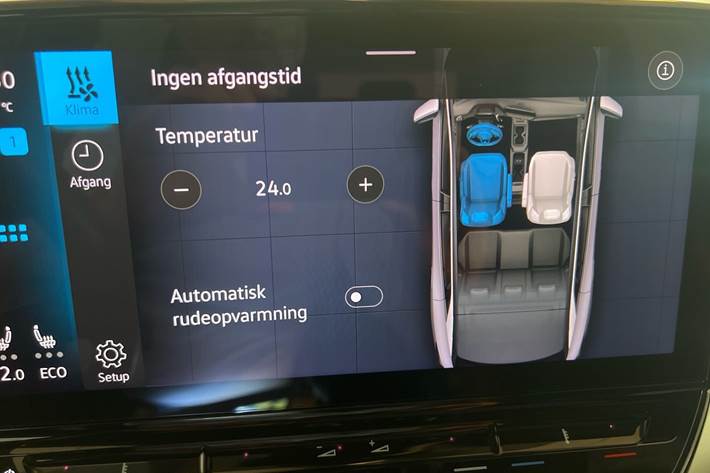 Blå VW ID.4 fra 2022